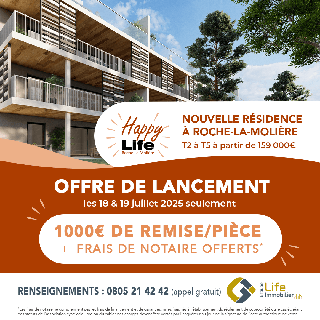 Popup offre de rentrée River Life L'Horme